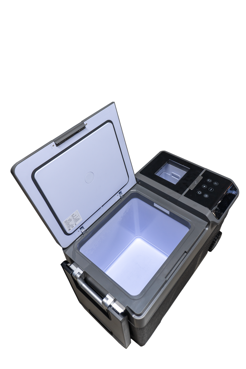 Ice Crafter 38L Portable Car Fridge - Built in Ice Maker
