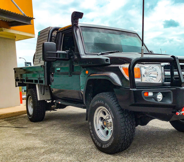 Rockslider side step to suit Toyota Landcruiser 78 Series / 79 series