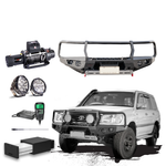 100 Series Touring Pack Suits:  100 Series IFS Landcruiser - Bullbar, Winch, Lights, uhf