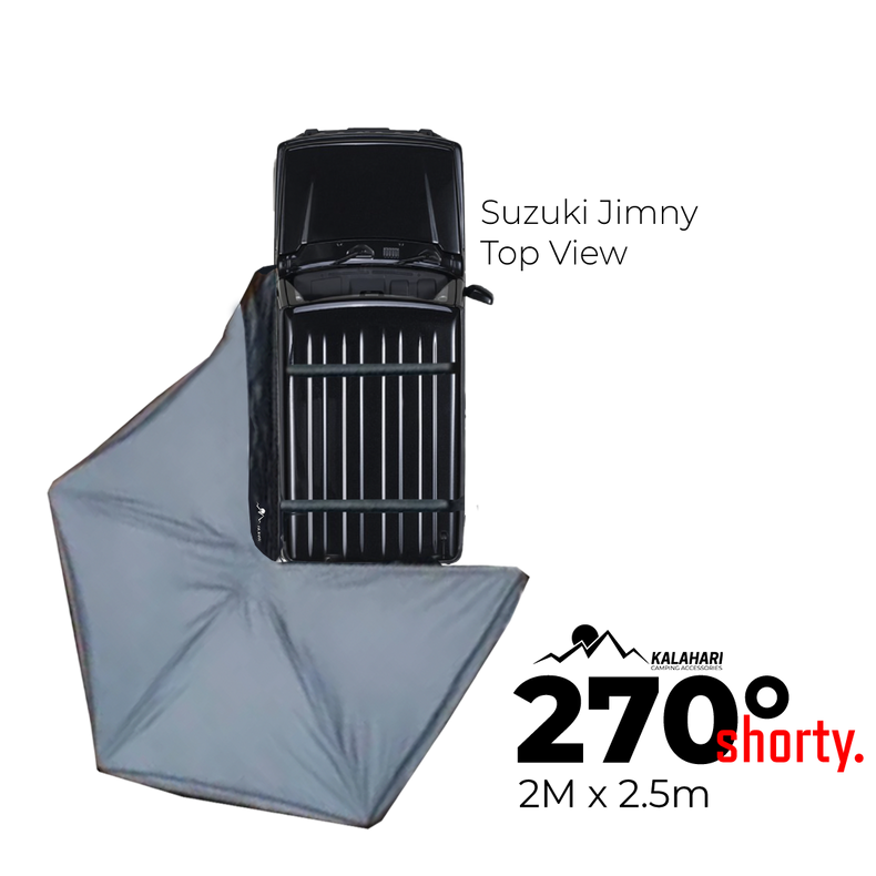 270 Awning - Kalahari Shorty Awning - Built in LED Lighting