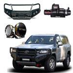 300 Series Landcruiser Protek Pack | GT Bar | Runva Winch | Stedi Lights