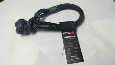 18T Soft Shackle Black Braid