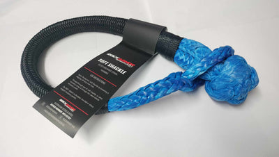 14T Soft Shackle Blue Braid