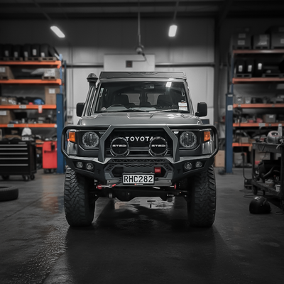 GT BULL BAR to suit Landcruiser 76/78/79/Troopy 12/2023 - ON