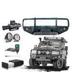 70 Series Touring Pack Suits: 76 / 78 / 79 Series Landcrusier - GT Bullbar, Winch, Lights, uhf