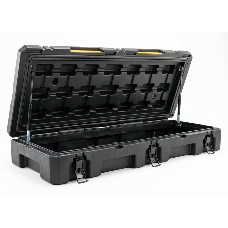 Slimline Camping Storage Box 75Litre with Gas Struts