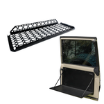 76 Series Landcruiser Rear Door Table & Roof Shelf Combo