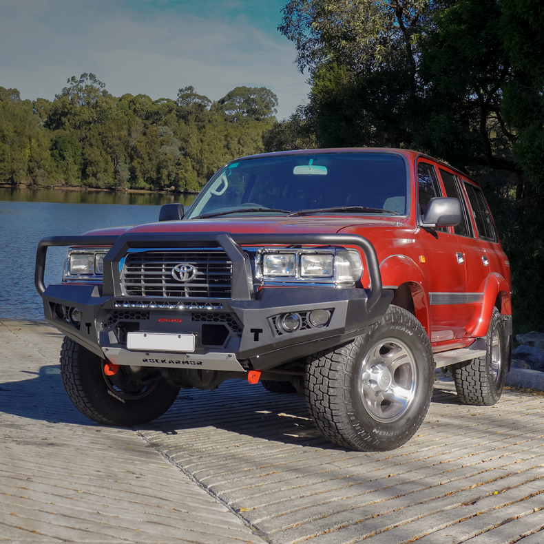 GT Bull Bar Suits 80 SERIES Landcruiser - Rockarmor 4x4