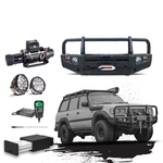 80 Series Touring Pack Suits: 80 Series Landcruiser - Bullbar, Winch, Lights, uhf