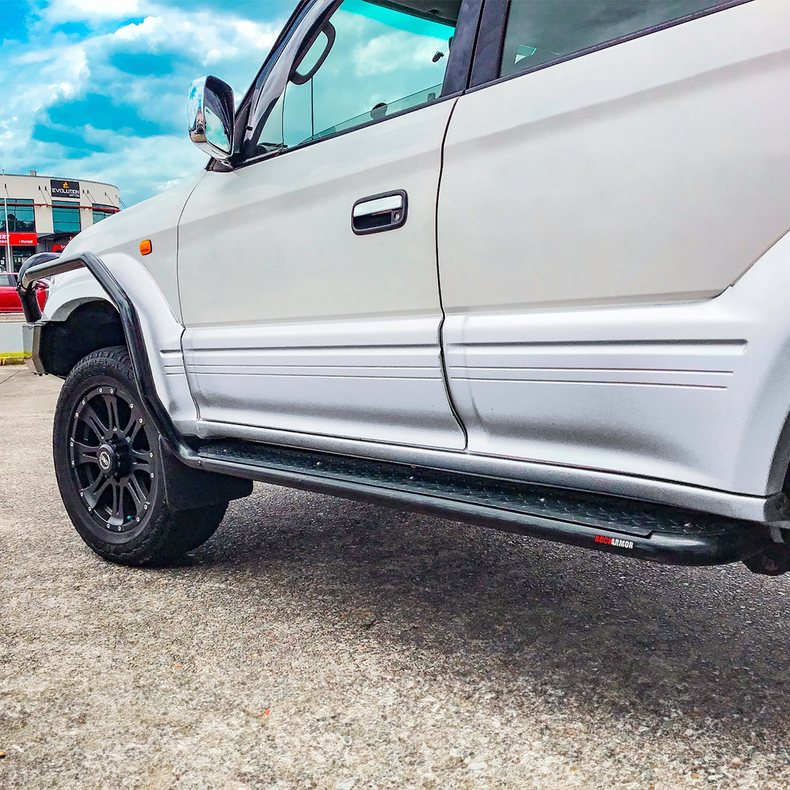 90 Series Bullbar & Rock Slider Combo