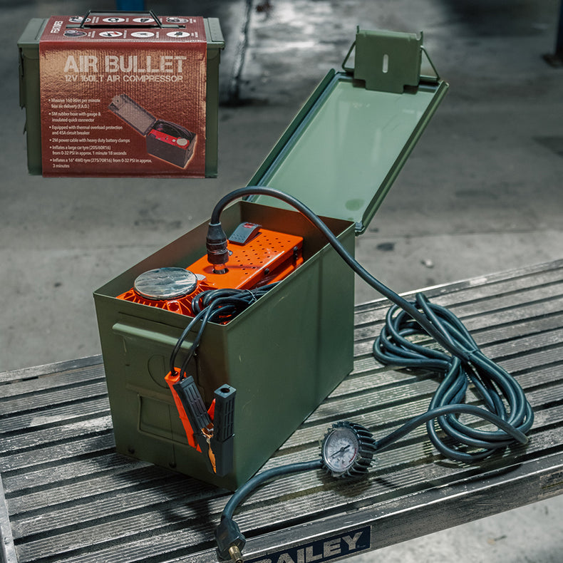 Air Compressor 150psi in Bullet Box