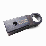 Alloy recovery hitch 5T Black 15cm
