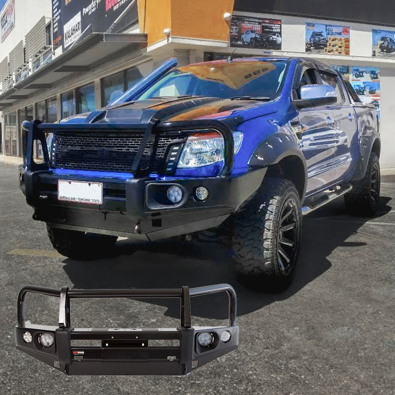 X Bar Bush Ranger Rockarmor Elite Bull Bar Suits Ford Ranger PX1 & PX2 2012-2017 Also Su