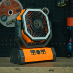 Potable Fan With Remote and Led Light