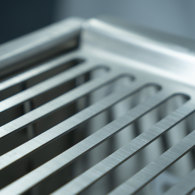 Camp Fire Pit & Bbq Grill - Polished Stainless Steel