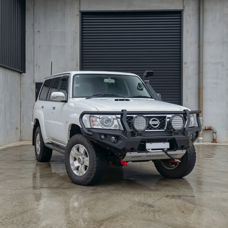 GU Patrol Touring Pack Suits: GU Patrol Series 4+  Bullbar, Winch, Lights, uhf