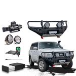 GU Patrol Touring Pack Suits: GU Patrol Series 4+  Bullbar, Winch, Lights, uhf