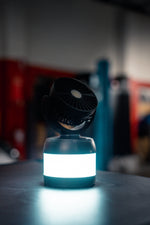 Mini Camping Fan/Built In Led Lantern
