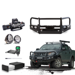 MQ Triton Touring Pack Suits: MQ Triton - Elite Bullbar, Winch, Lights, uhf