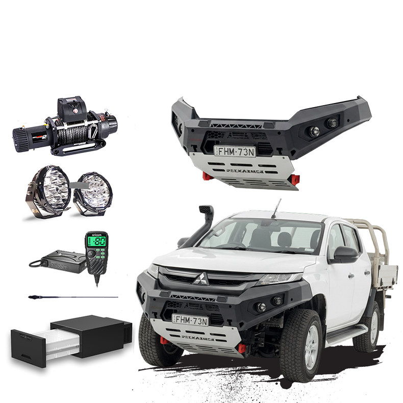 MR Triton Touring Pack Suits: MR Triton GT Bumper, Winch, Lights, uhf