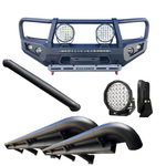 N70 Hilux Mod Package Suits: 08/2011 - 08/2015 | Bullbar, Rocksliders, Stainless Snorkel LED Spotties