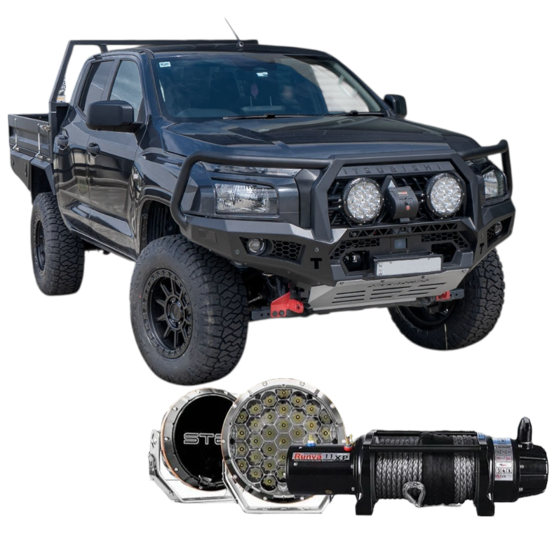 MV Triton Protek Pack - GT Bullbar, Runva Winch, Stedi Lights