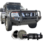GU Patrol Protek Pack Suits Series 1-3 | Classic Premium Bull Bar, Runva Winch, Stedi Lights