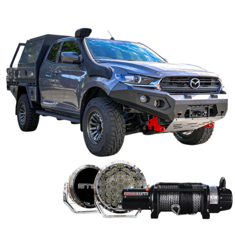 BT50 Protek Pack | GT Bumper Runva Winch Stedi Lights Suits: 08/2020 - 01/2025