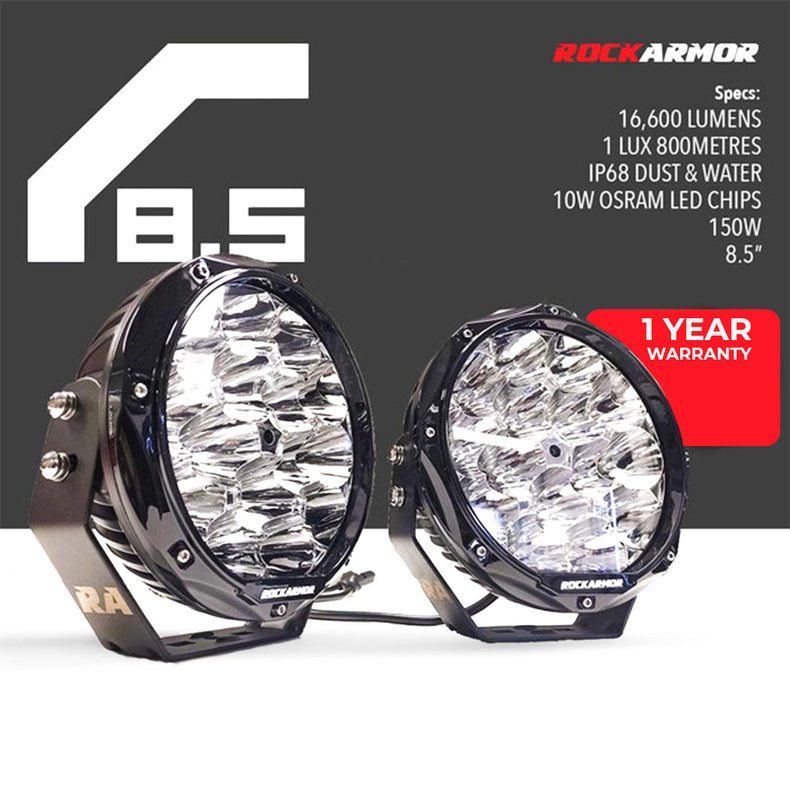 Prado 150 Frontal Pack - GT Bull Bar, Winch, LED Lights, Suits: 1/2009 - 10/2013