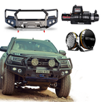 Ford Ranger Bullbar Protek Pack | GT Bull Ba, Runva Winch, Stedi Lights Suits: PX2 & PX3