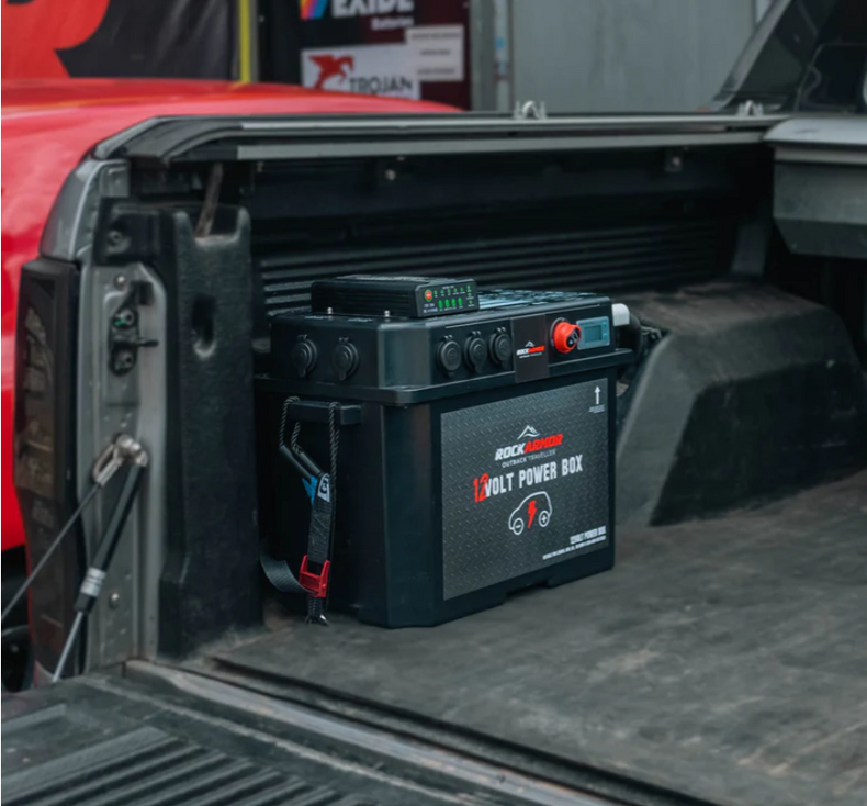 12V Battery Box 12-24v With DC Charger