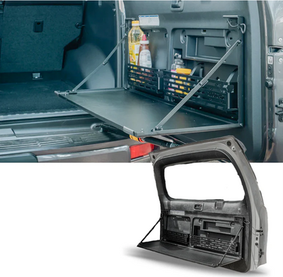 Rear Table Prado 150 with 2 spice racks