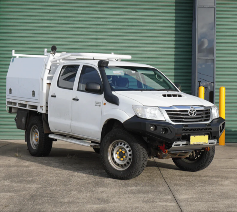 GT Bumper Hoopless Bull Bar Suits Toyota Hilux N70 08/2011 - 2015