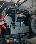 Dual Jerry Can & Gas Bottle Holder - Suits Rear Bar