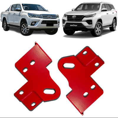 Rated Recovery Points - Toyota Hilux 2015+