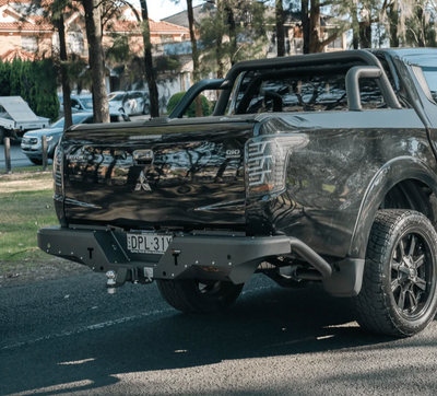 Rear Step Tow bar Suits Mitsubishi Triton MQ 2015 - 2018