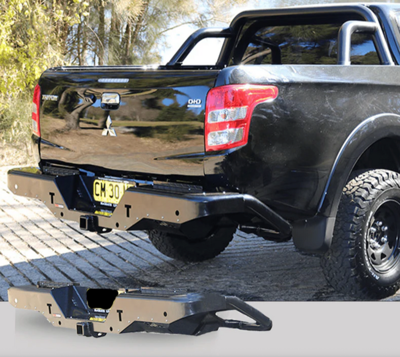 Rear Step Tow bar Suits Mitsubishi Triton MQ 2015 - 2018
