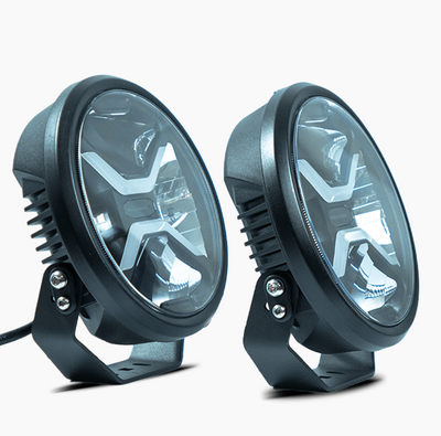 Led Driving Spot Light with X Running LT 2per box
