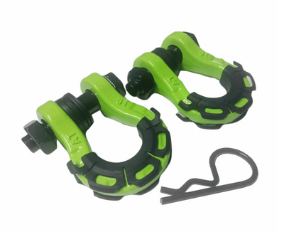 8T Steel shackle Set - Green