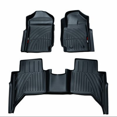 Ford Ranger Floor Mats -  Moulded 3D suits PX2 & PX3  2015 - 2022