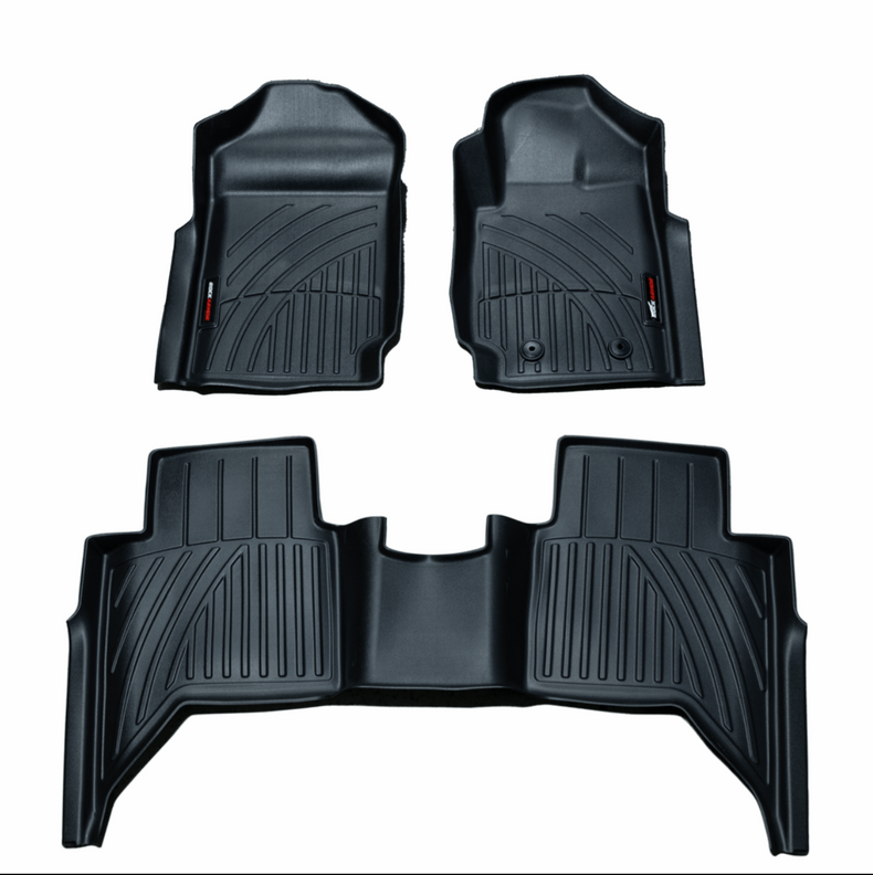 Ford Ranger Floor Mats -  Moulded 3D suits PX2 & PX3  2015 - 2022