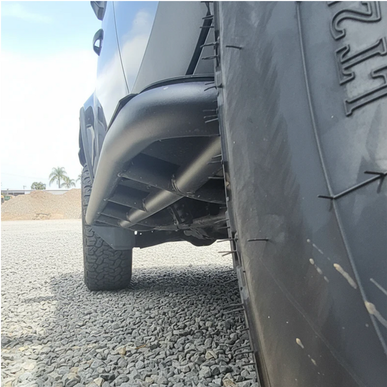 PRADO 250 ROCK SLIDERS SIDE STEPS