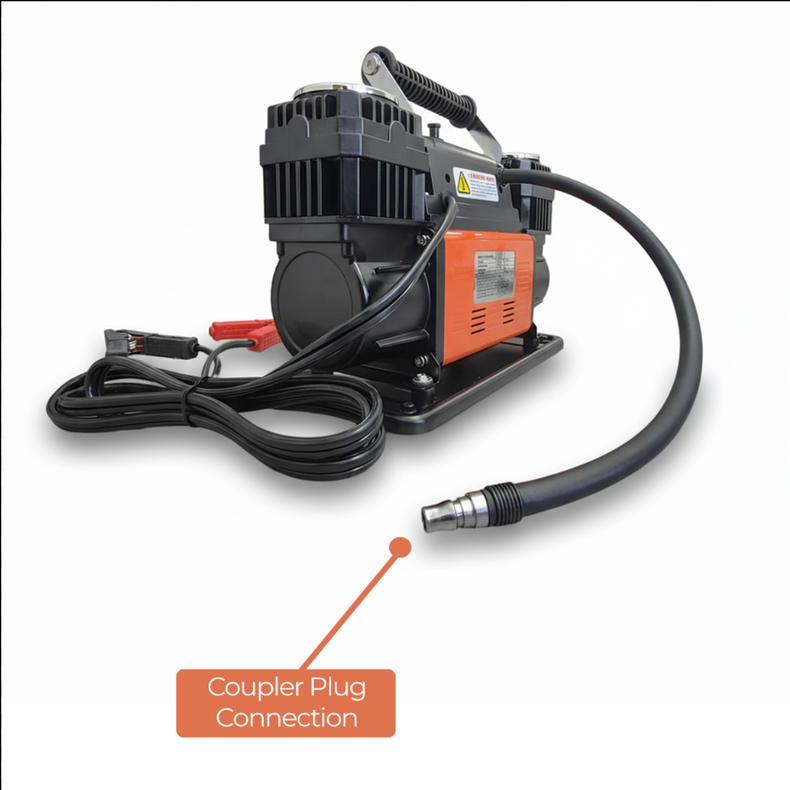 12V AIR COMPRESSOR - 300L / 150PSI DIGITAL AIR PRESSURE SCREEN