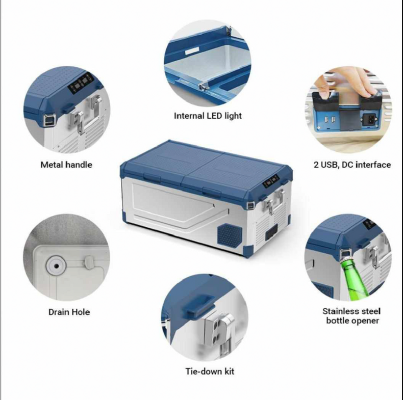 75 Litre Fridge Freezer / Dual Zone