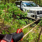 Recovery Pulley Ring Black 100MM