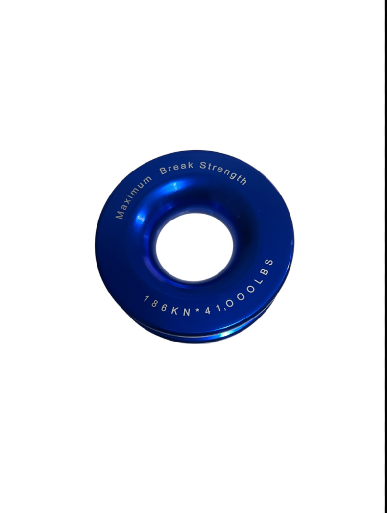 Recovery Pulley Ring Blue 100MM