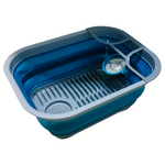 Collapsible Sink / Drying Rack - Blue