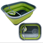Collapsible Sink / Drying Rack - Green