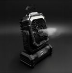 Misting Fan Camping Fan  | 20,000 mAh | Remote Control | 5 Speed Fan | 90° Rotating | Built-In LED Lantern