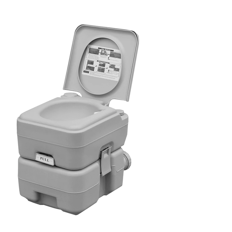 Portable camp toilet 5.2 gallon 20LT